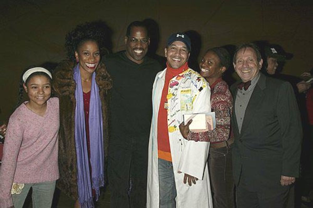 J.C. Montgomery (Gypsy Winner for THE COLOR PURPLE) with past winners 
 at 