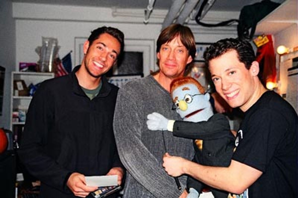 Zachary Levi, Kevin Sorbo, Rod and John Tartaglia at 