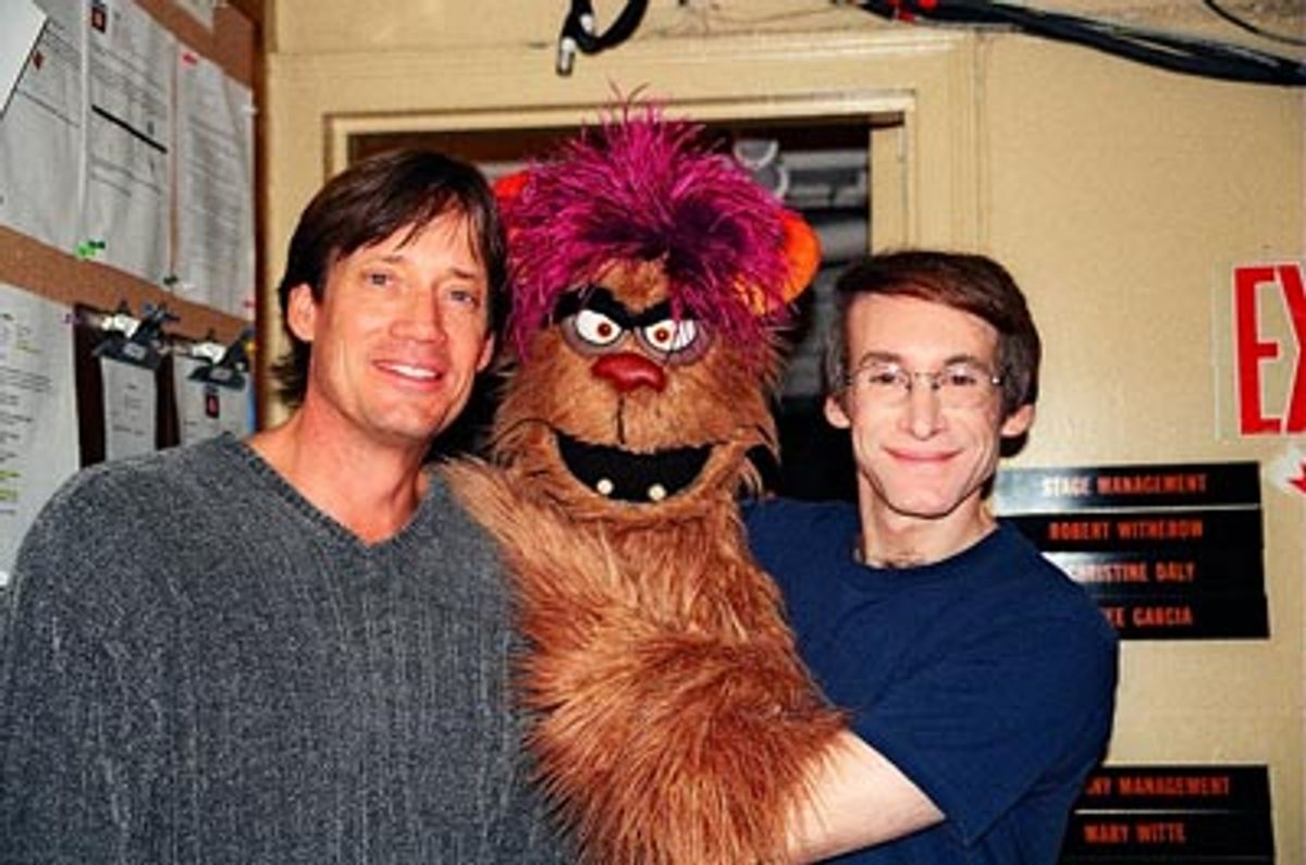 Kevin Sorbo, Trekkie Monster and Rick Lyon at 
