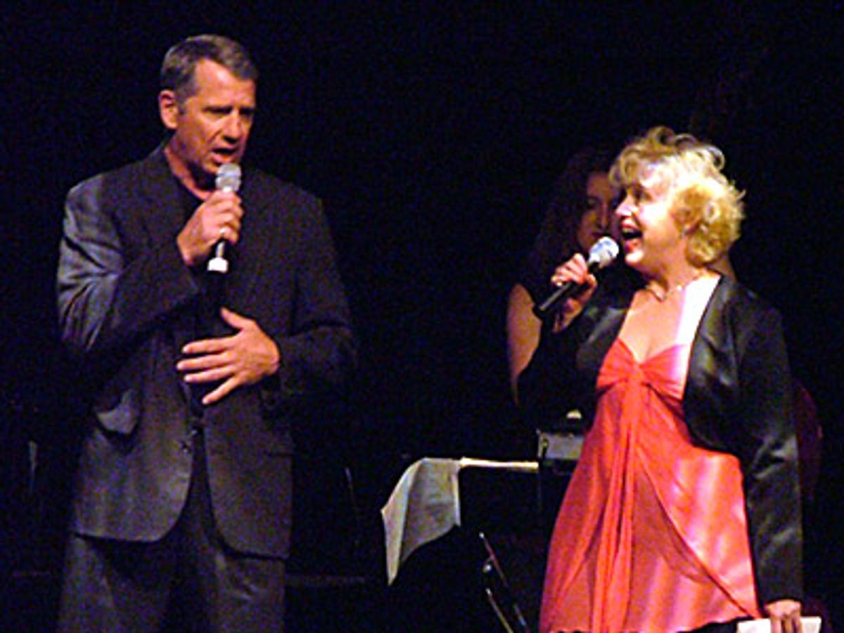Tom Wopat and Sally Mayes sing 'Everyone's A Little Bit Racist' at 