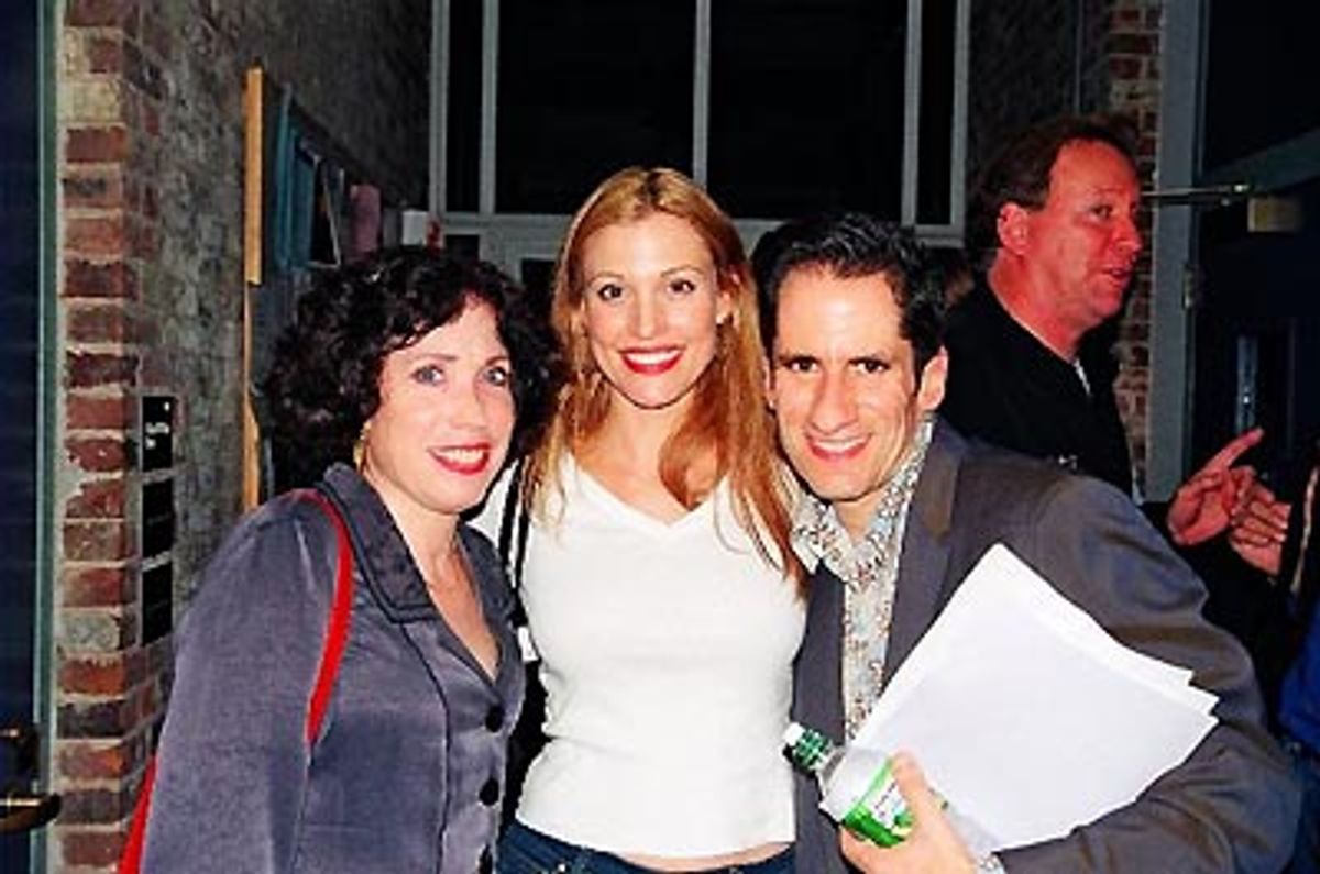 Alix Korey, Rachel York and Seth Rudetsky at 