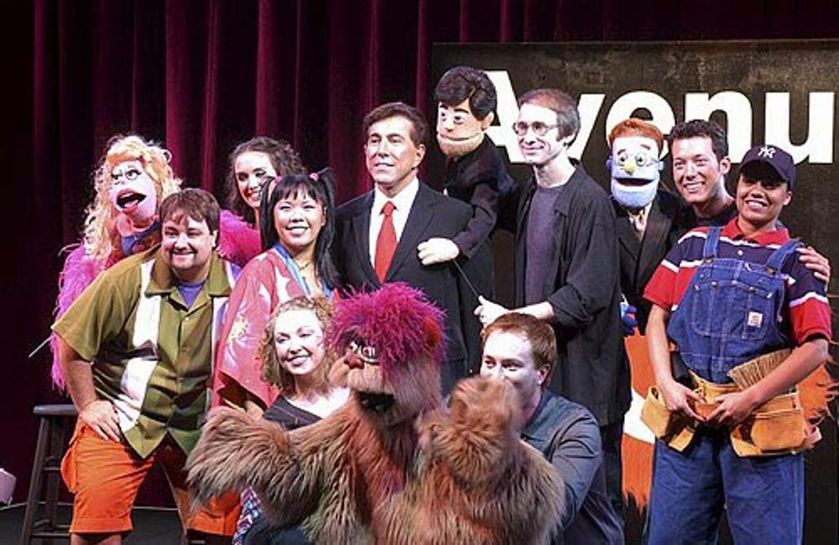 Steve Wynn joins the cast of Avenue Q at 