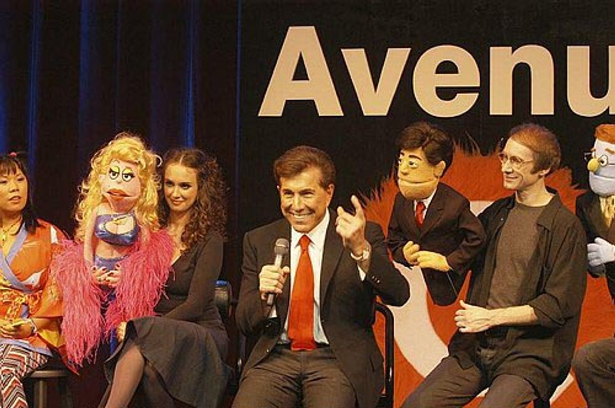 Brynn O'Malley, Steve Wynn and Rick Lyon at 