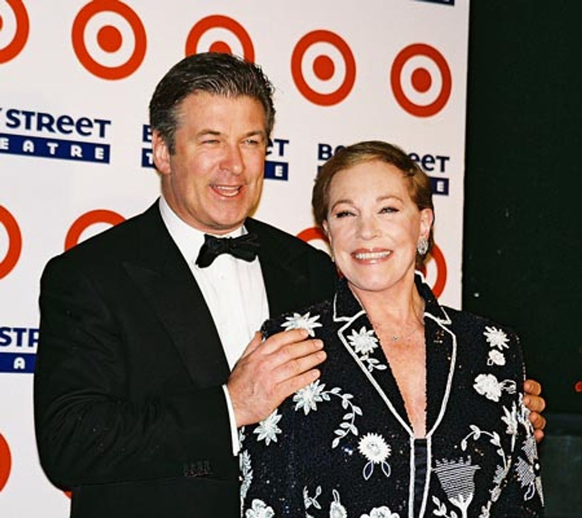 Alec Baldwin and Julie Andrews at 