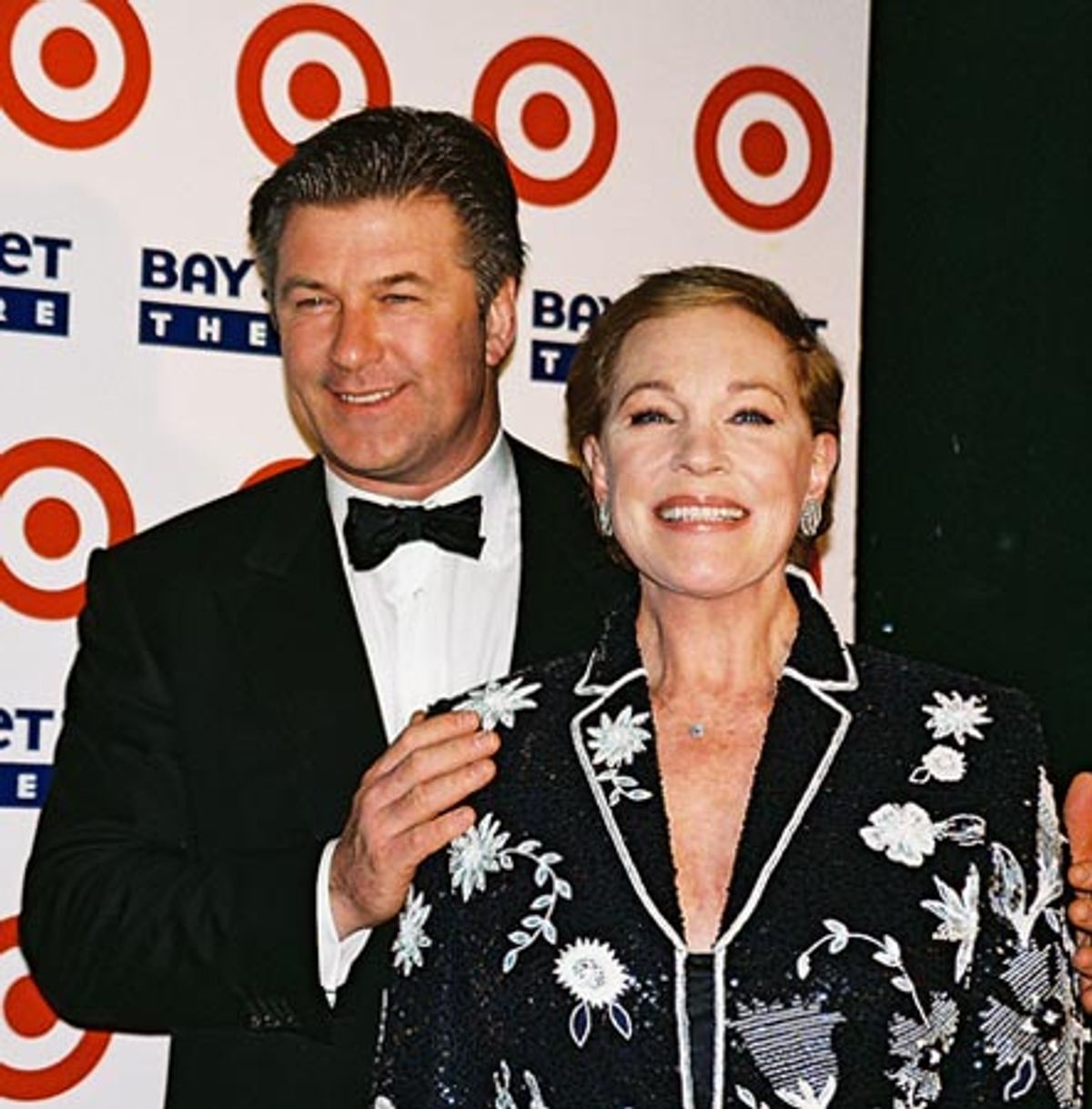 Alec Baldwin and Julie Andrews at 