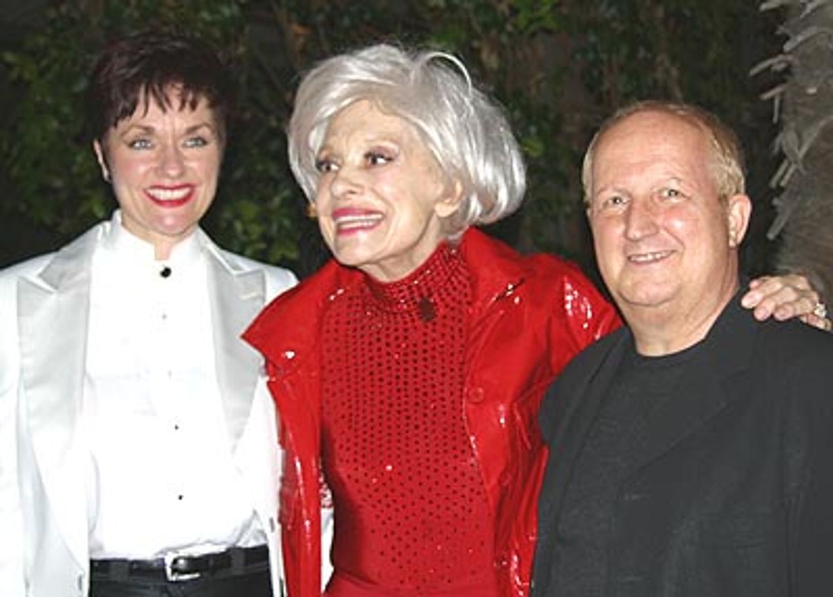 Toni Morrell and Carol and David Dial (musical director) at 