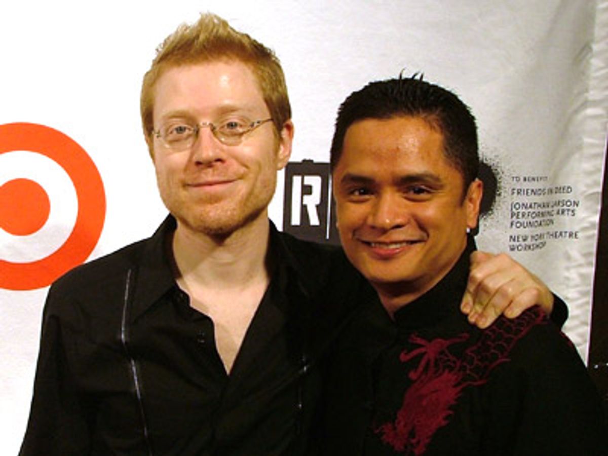 Anthony Rapp and Rodney To at 