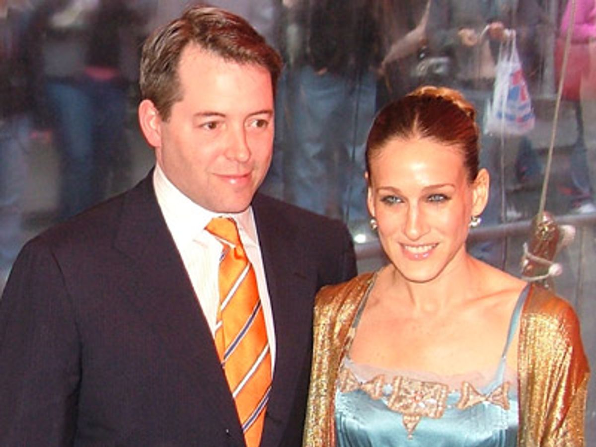 Matthew Broderick and Sarah Jessica Parker at 
