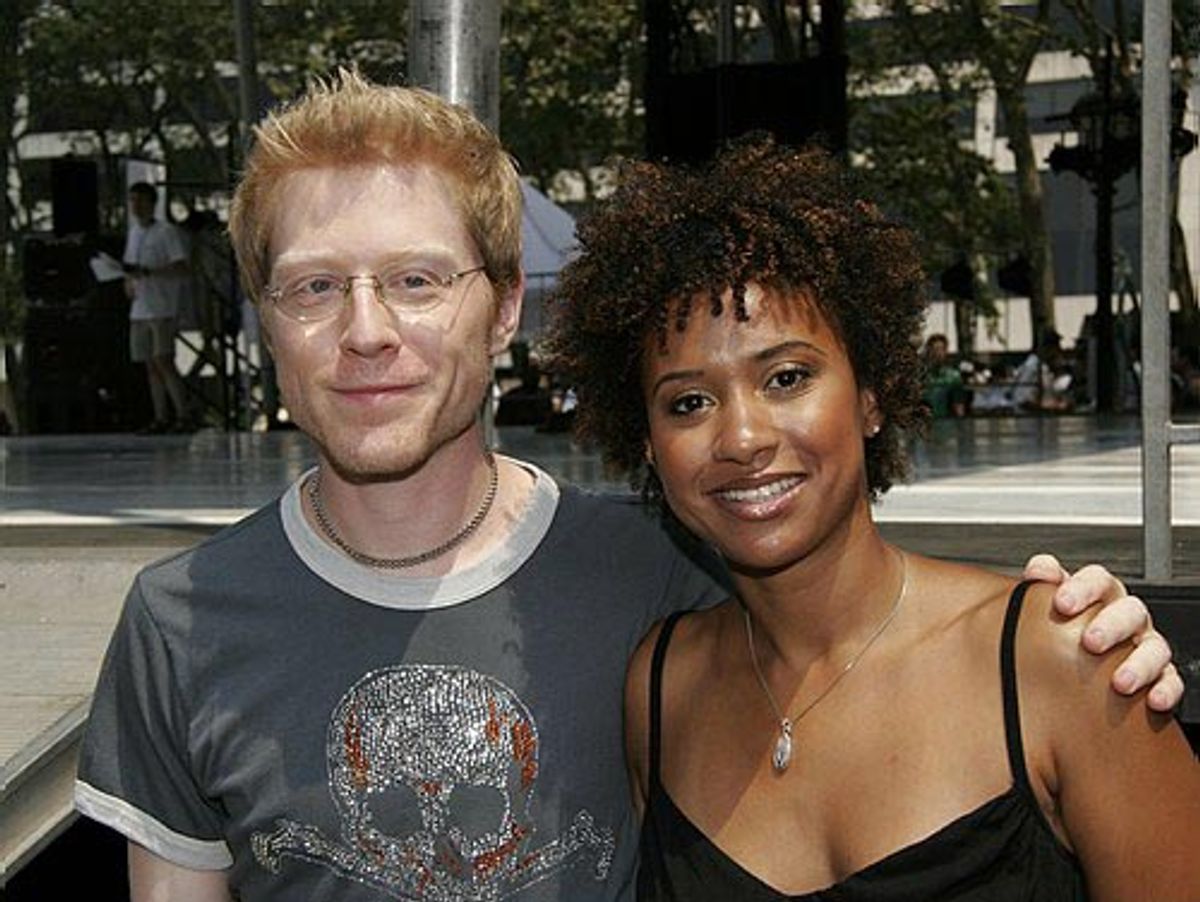 Anthony Rapp and actress Tracie Thoms 

 at 