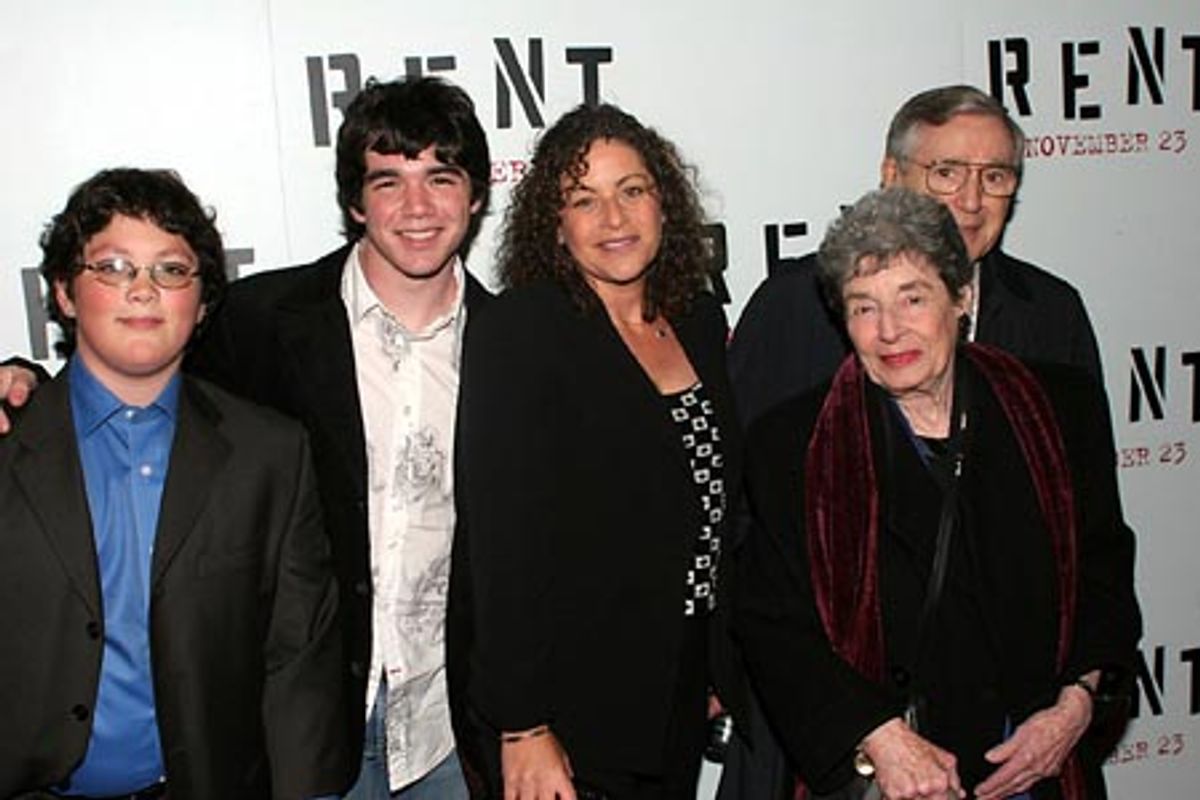 Family of Jonathan Larson (Al & Nan Larson far right) at 