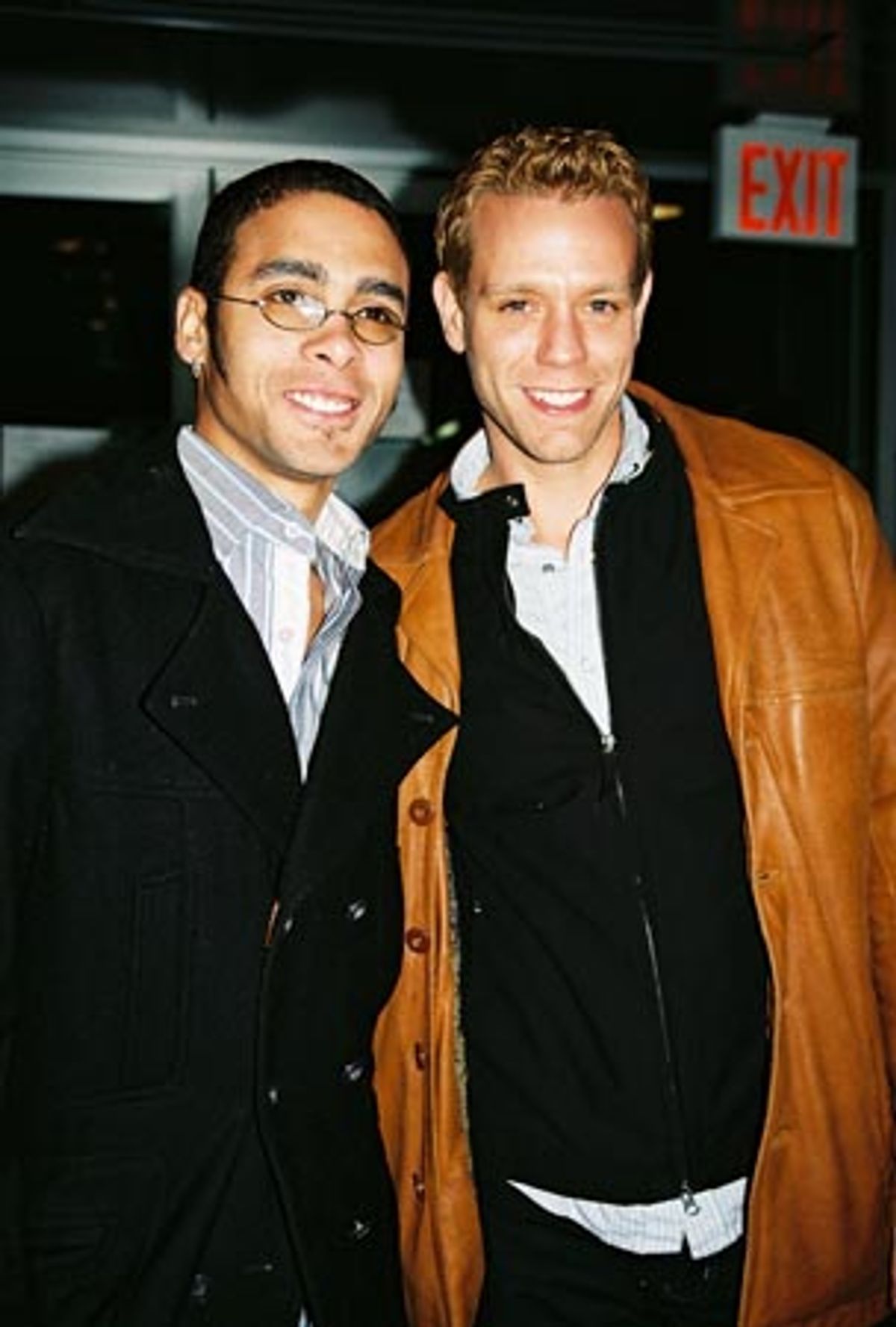 Wilson Jermaine Heredia and Adam Pascal at 