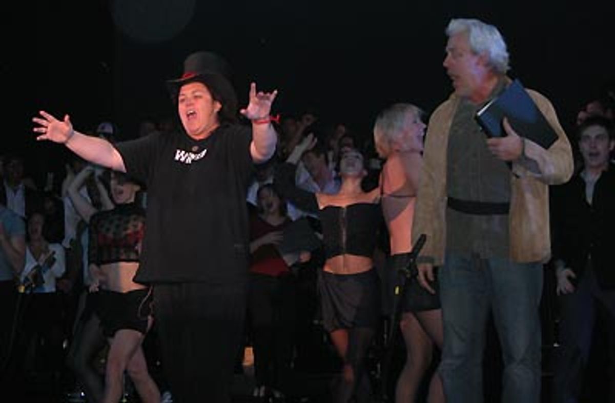 with Terrence Mann...  at 