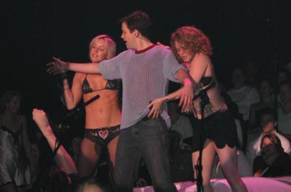 Michael 'frolicking...' at 