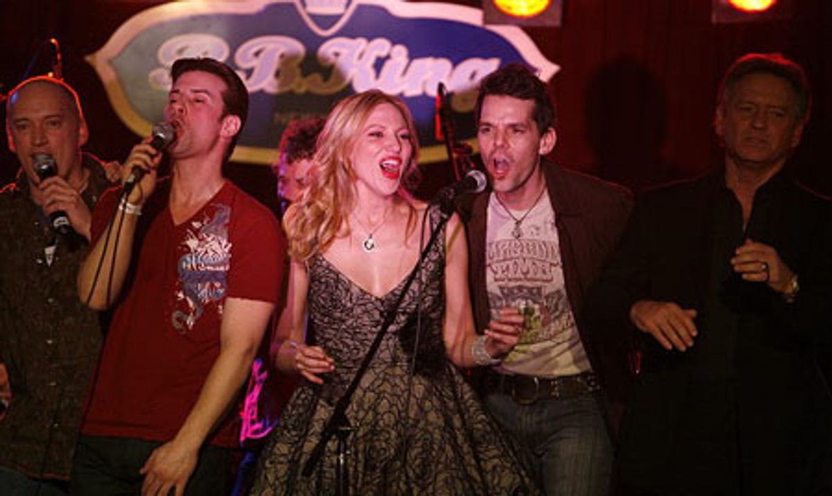 Donnie Kehr, Dominic Nolfi, Deborah Gibson, J. Robert Spencer and Larry Gatlin at 