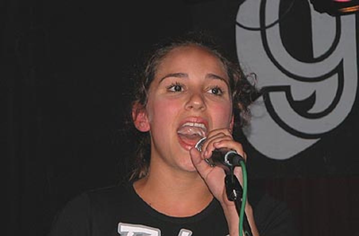 ...accompanied by Ashley Bliss at 