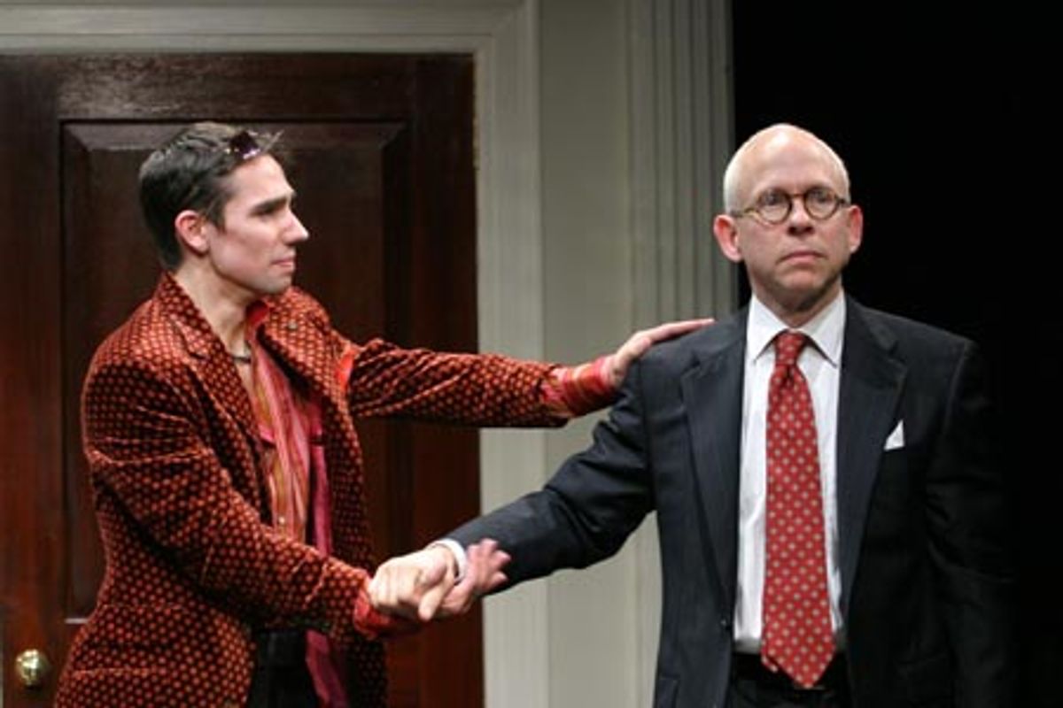 Keith Nobbs and Bob Balaban in Atlantic Theater COmpany's world premiere of David Mamet's 'ROMANCE' directed by Neil Pepe. Photo (c) Gerry Goodstein. at 