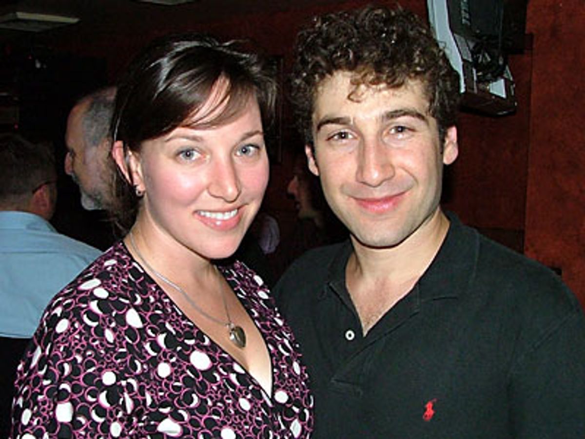  
Sarah Gurfield and Scott Schwartz
 at 