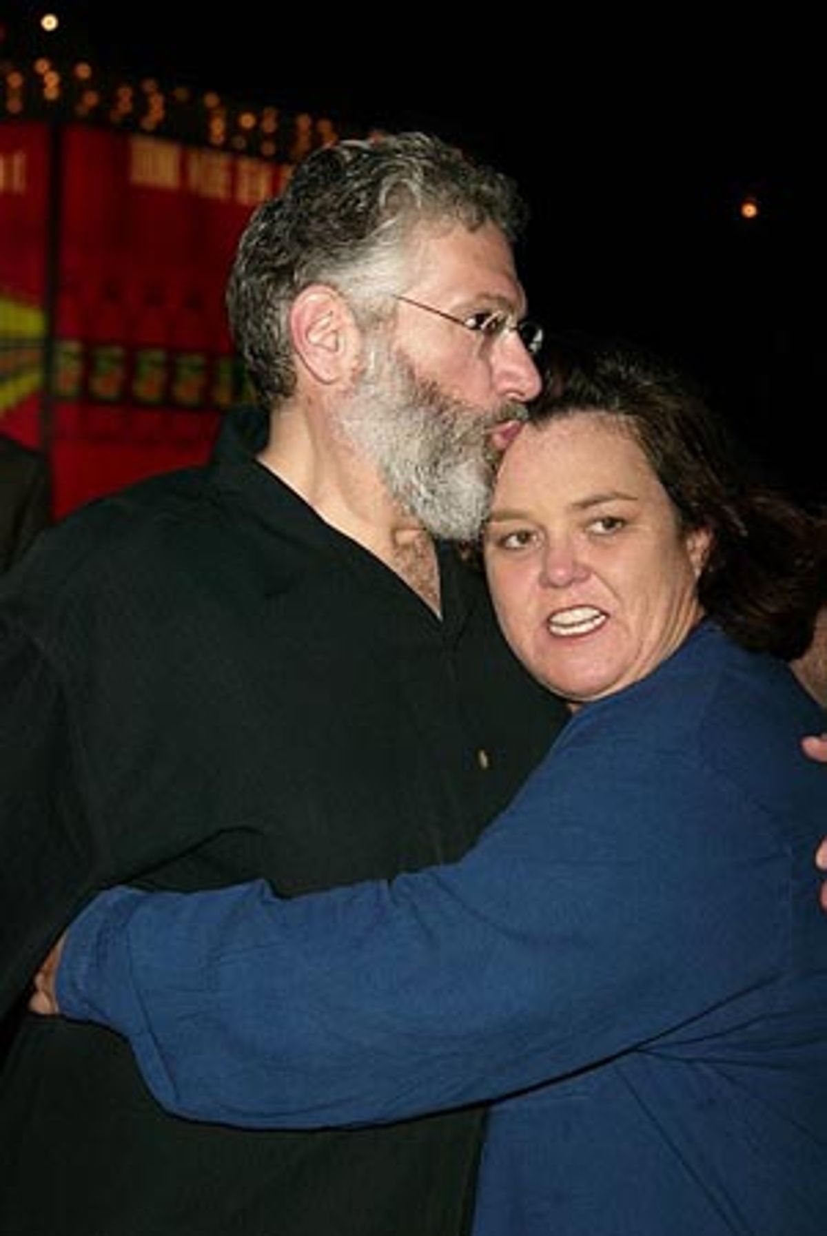 Rosie O'Donnell and Harvey Fierstein  at 