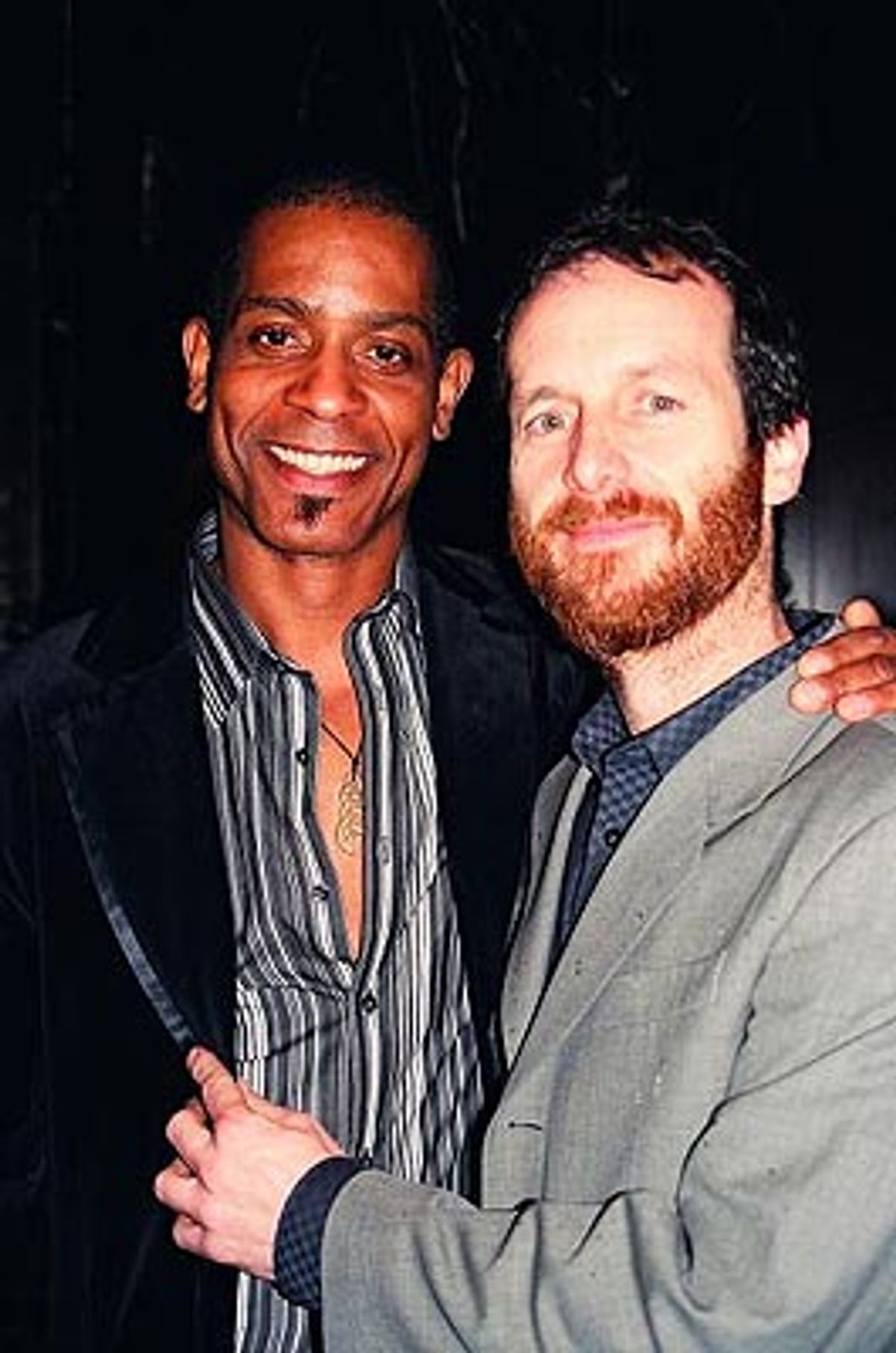 
Denis O'Hare and partner Hugo Redwood  at 