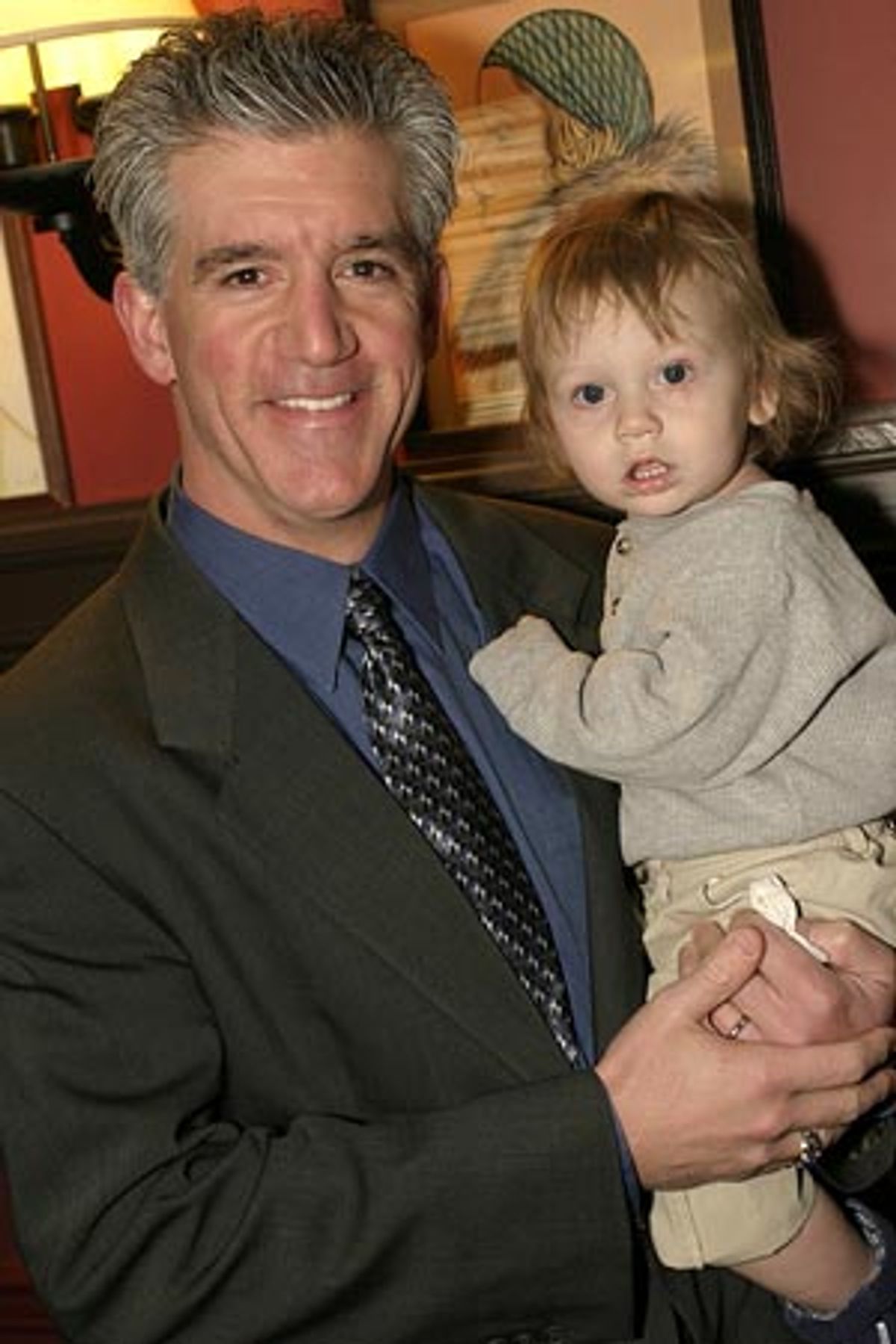  Gregory Jbara and Aidan at 