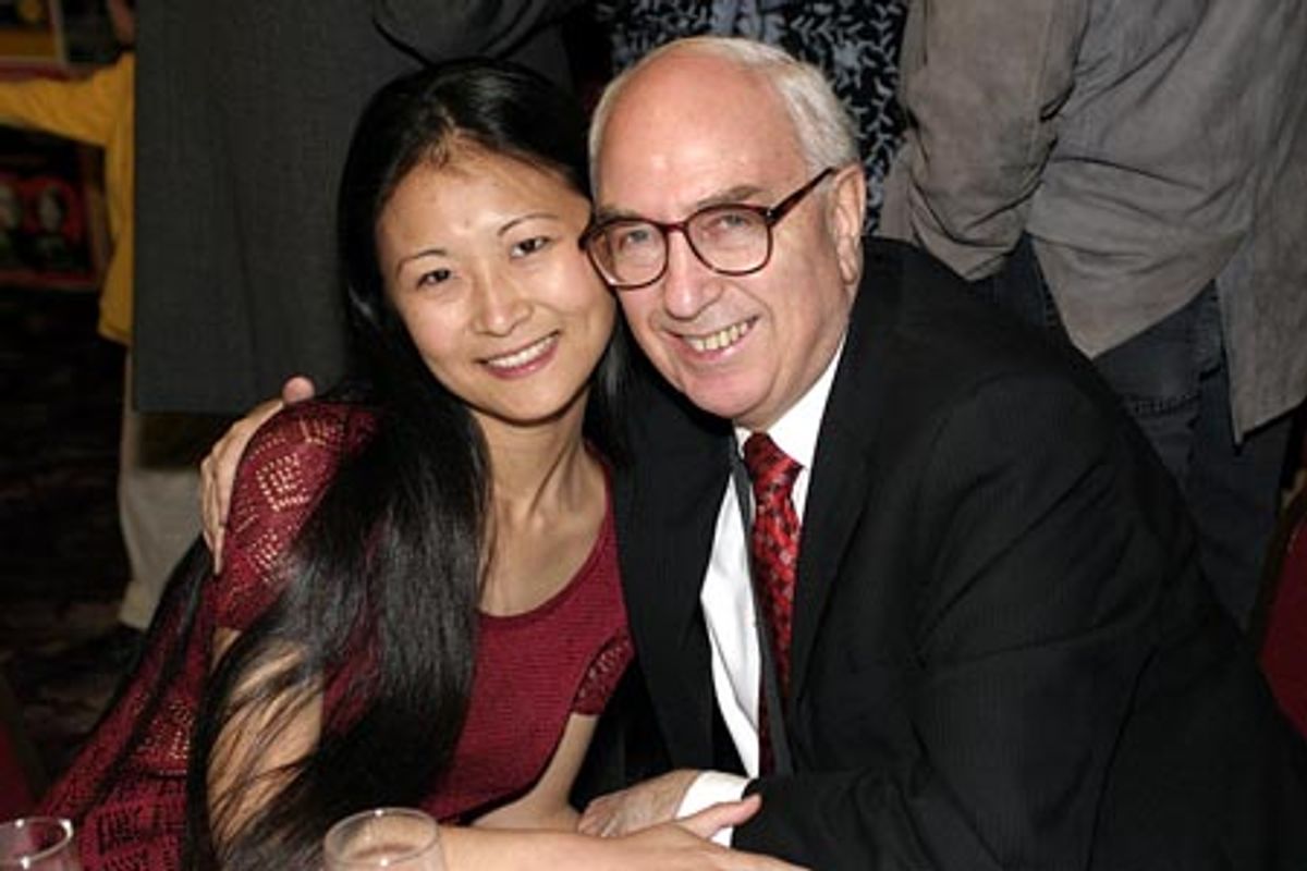 Siqi Chen, and Aubrey Reuben (President, Outer Critic's Circle) at 
