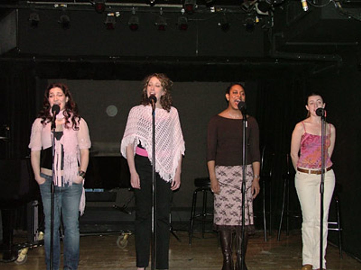 Shoshana, Courtney, Schele and Kate at 