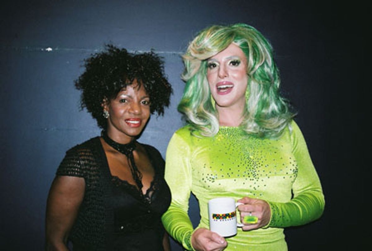 Melba Moore and Performer 'Hedda Lettuce'  at 
