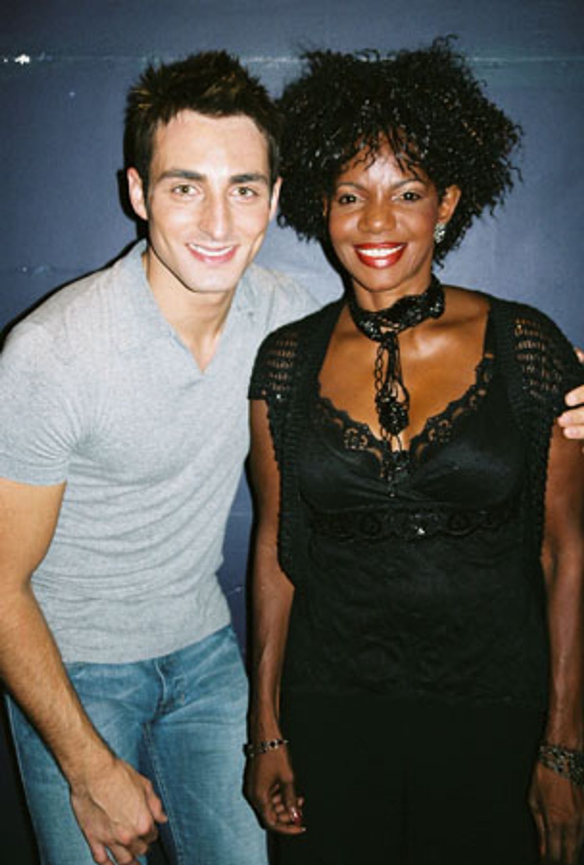 Scott Nevins and Melba Moore  at 