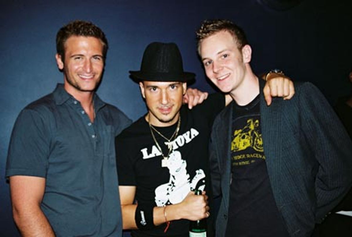 John Hill, Ari Gold and Adam Joseph at 