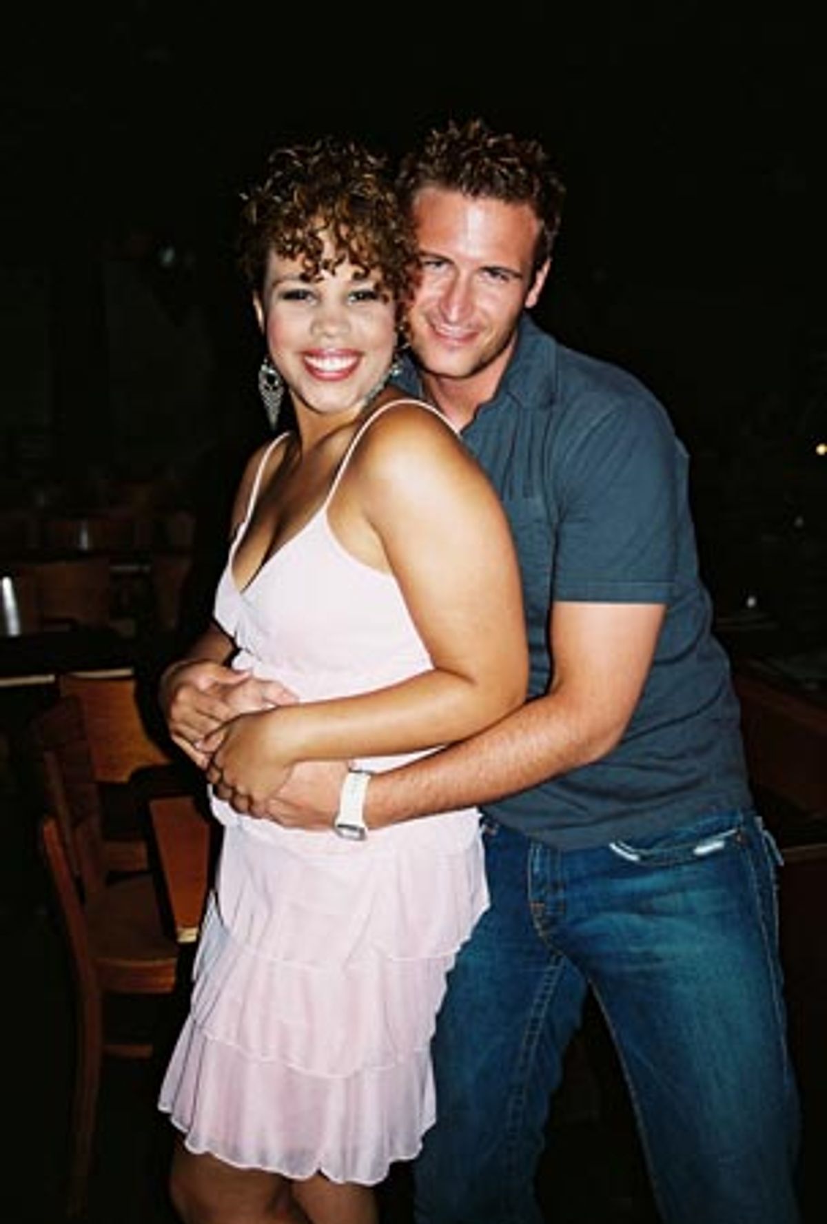 Shayna Steele and John Hill at 