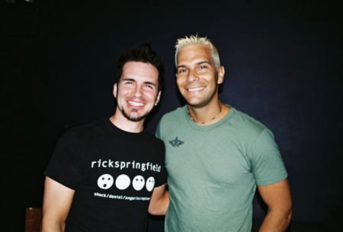 Hal Sparks and Adam Sank at 