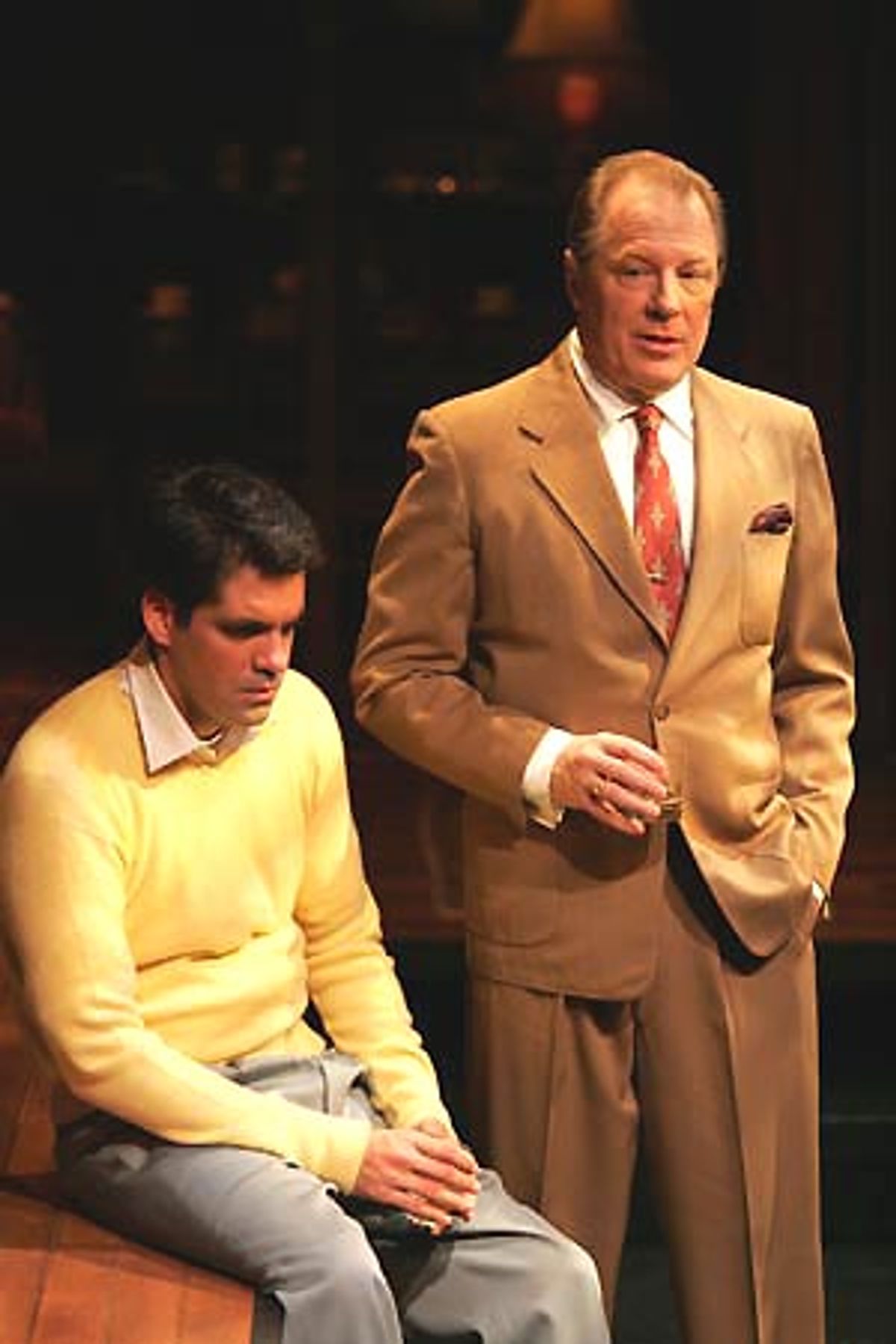 Nicky Katt and Michael McKean in Atlanticâ€™s world premiere of â€œA Second Hand Memory,â€ written and directed by Woody Allen. at 