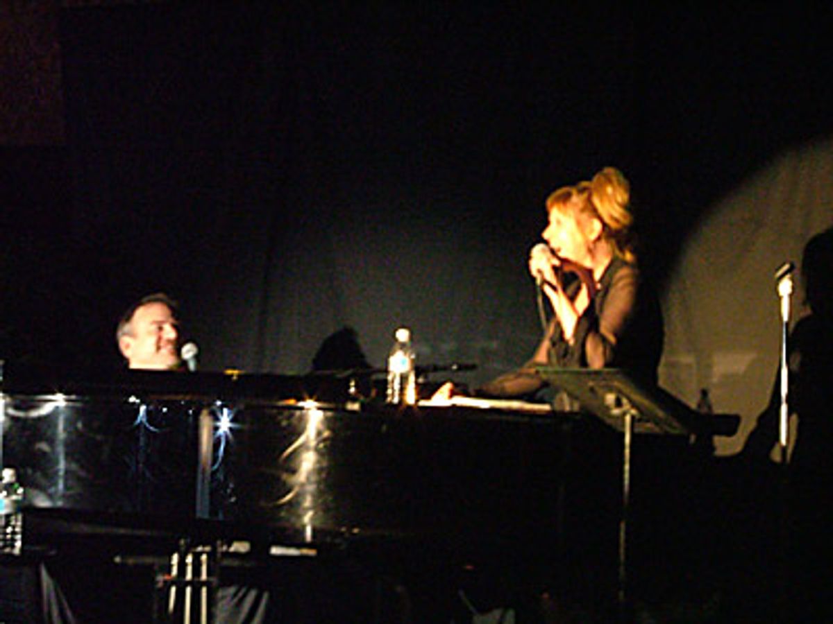 
Marc and Annie Golden (singing 'Good Morning, Baltimore') at 