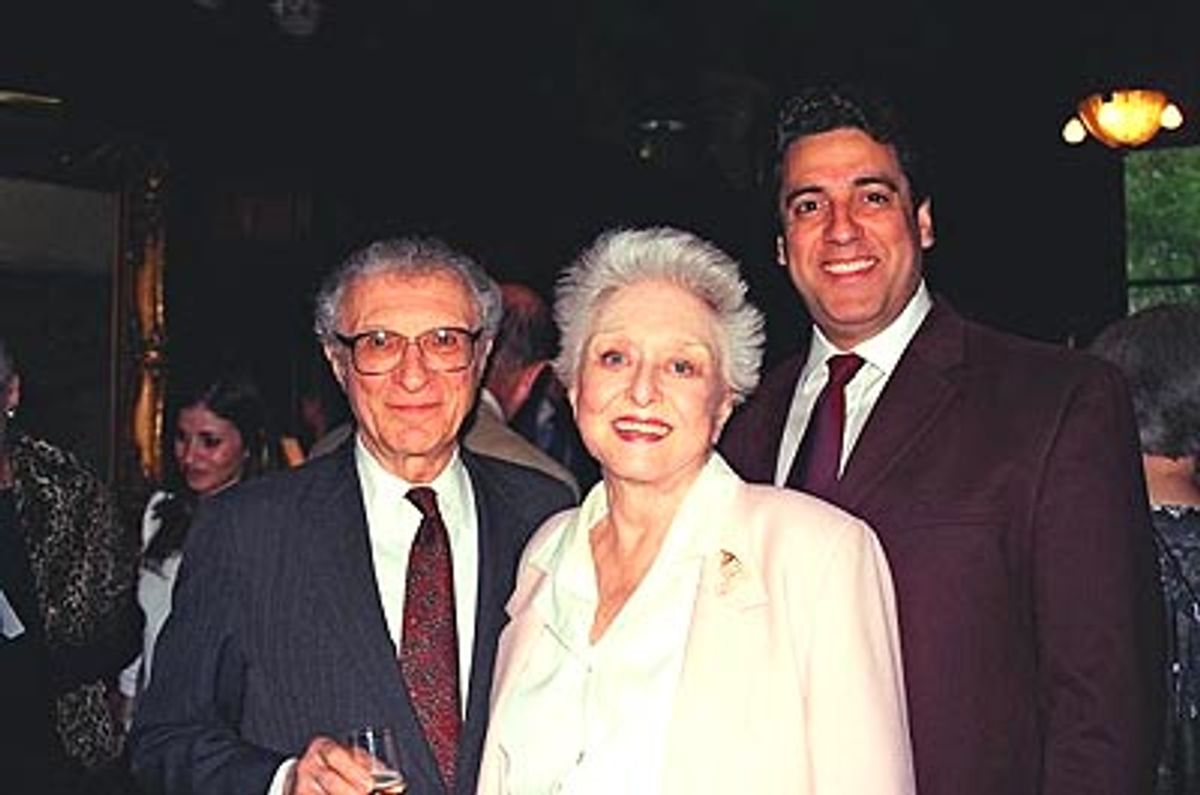 Sheldon, Celeste Holm and husband Opera Singer Frank Basile at 