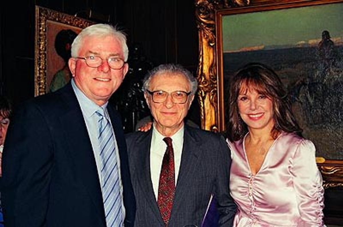 Phil Donahue, Sheldon and Marlo Thomas at 