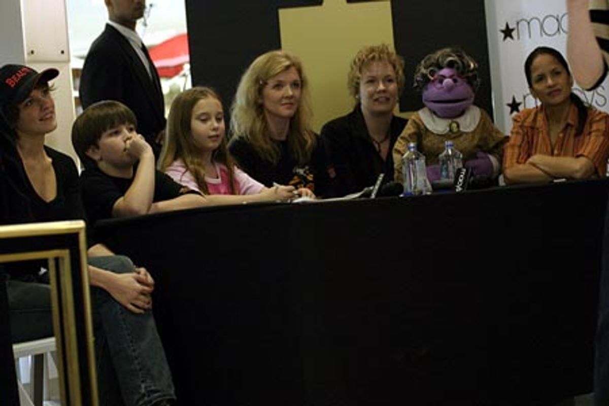 ...as the judges look on...  at 