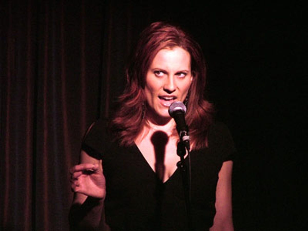 Kristy Cates (Elphaba u/s) belts 'The Wizard and I'  at 