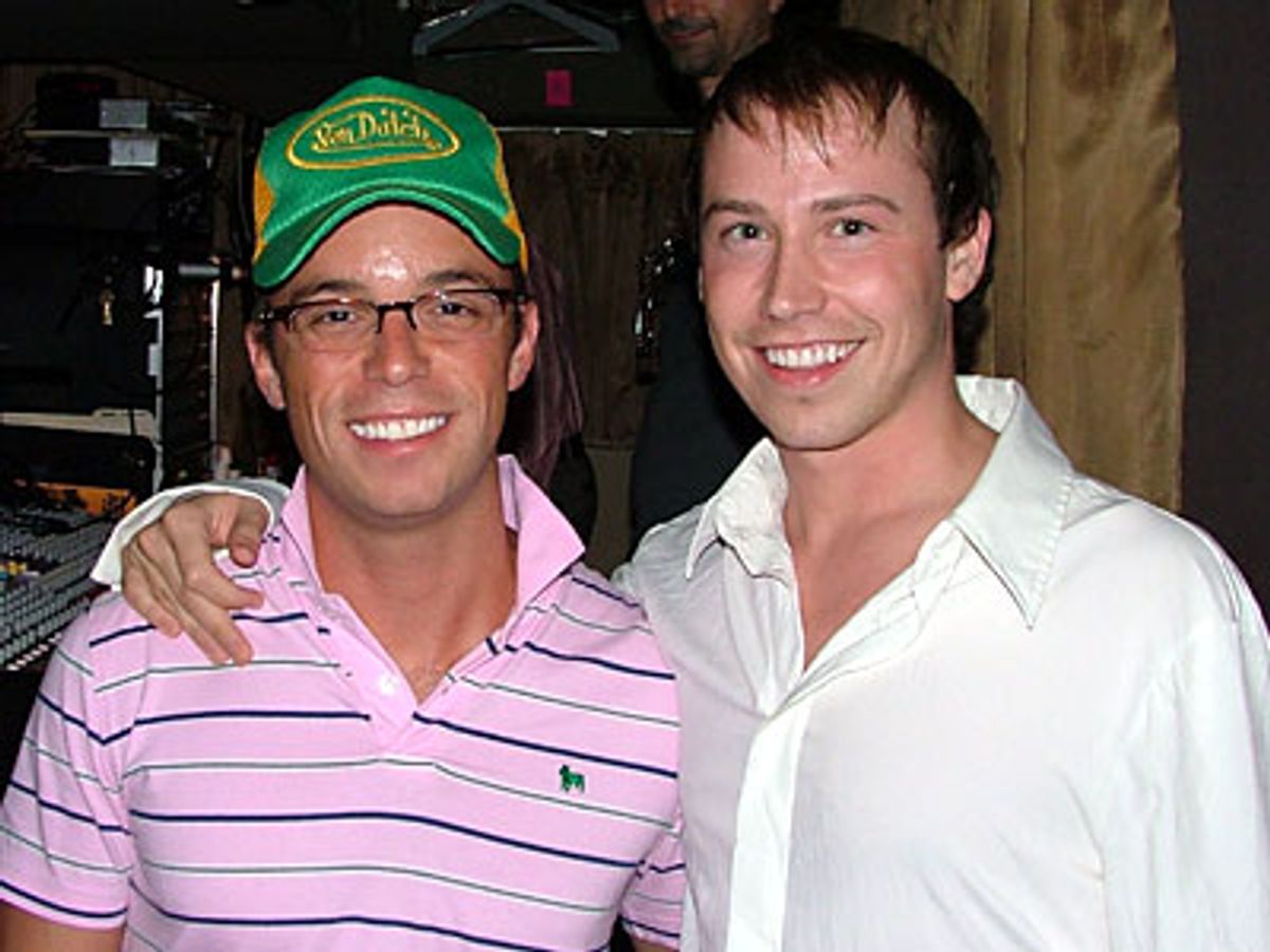 Geoffrey and Tyler at 