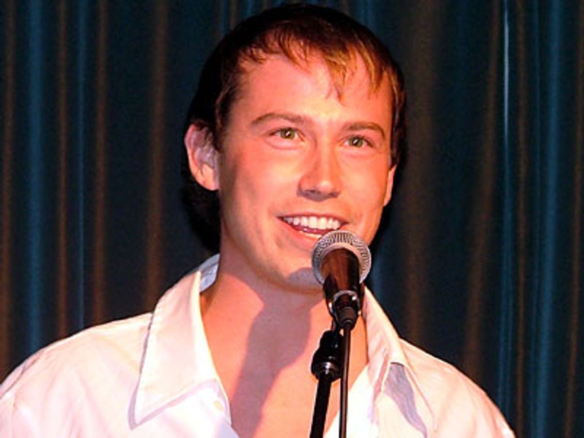 Tyler Maynard sings 'It Might Be You' - the theme song
from the movie, 'Tootsie' at 