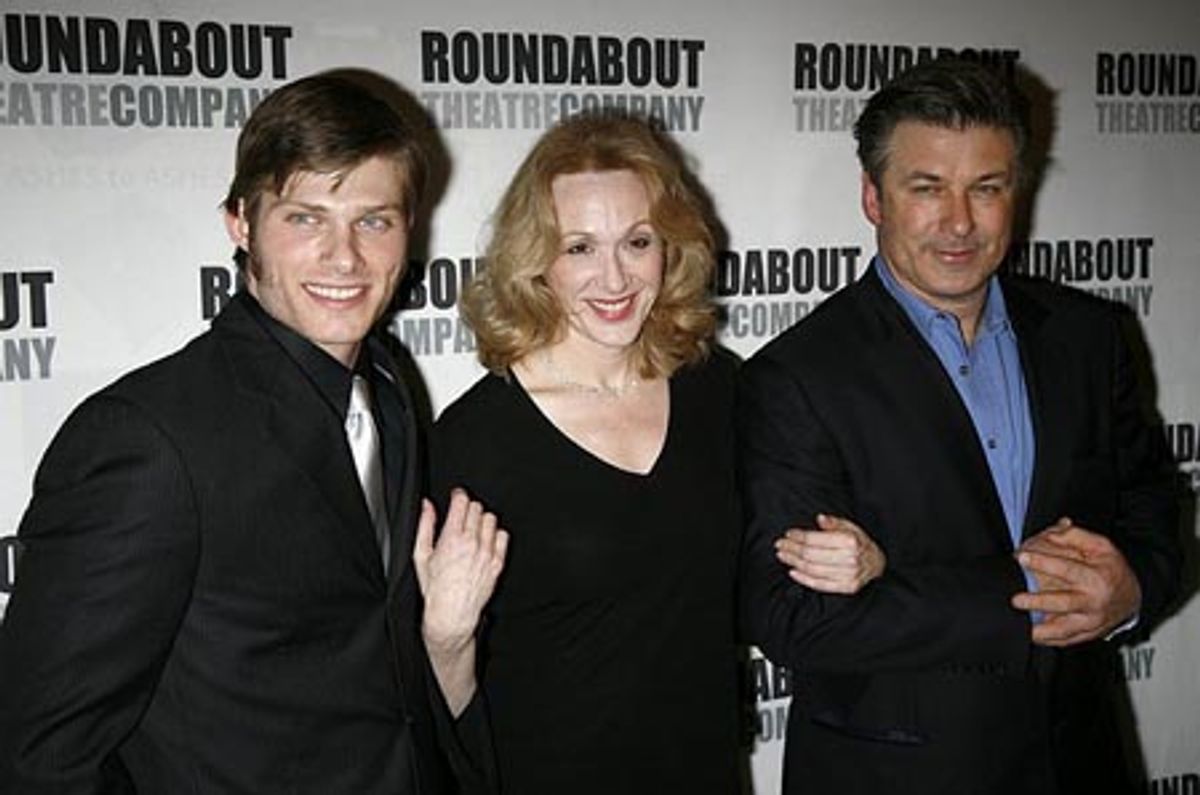 Chris Carmack, Jan Maxwell and Alec Baldwin at 