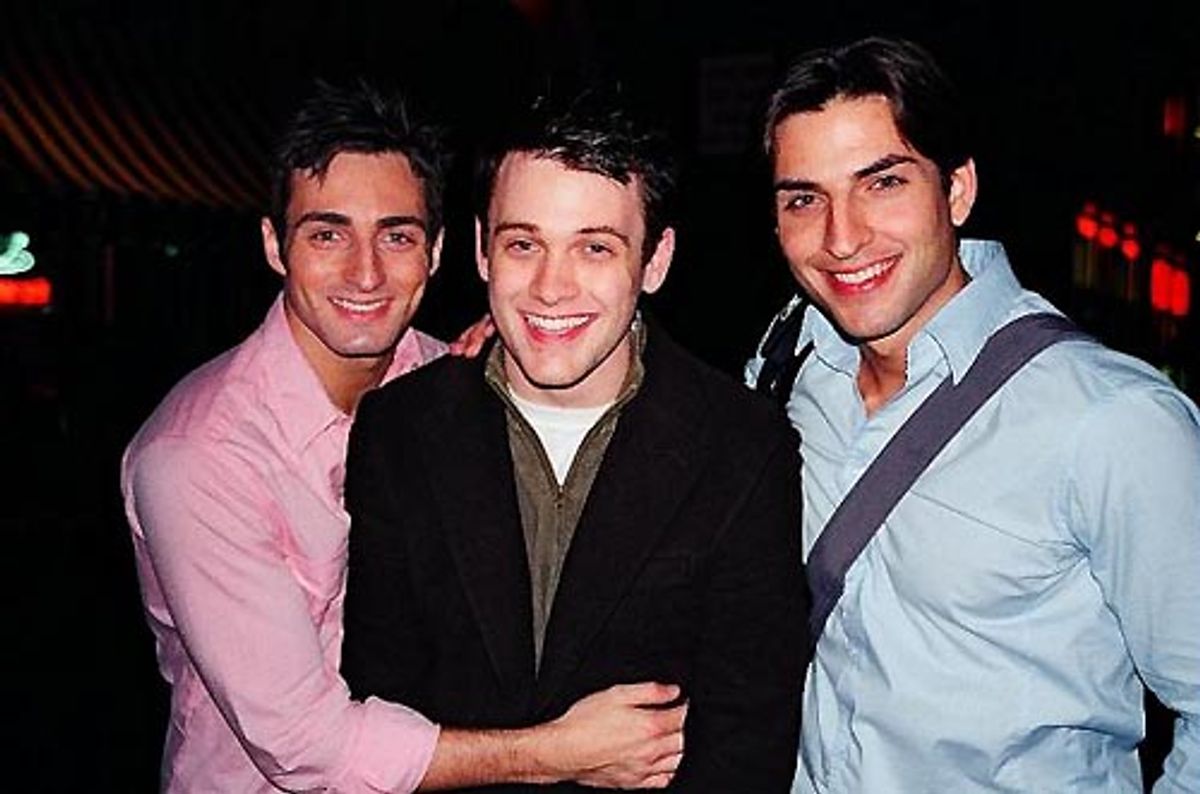 Scott Nevins, Michael Arden and Matthew Smith at 