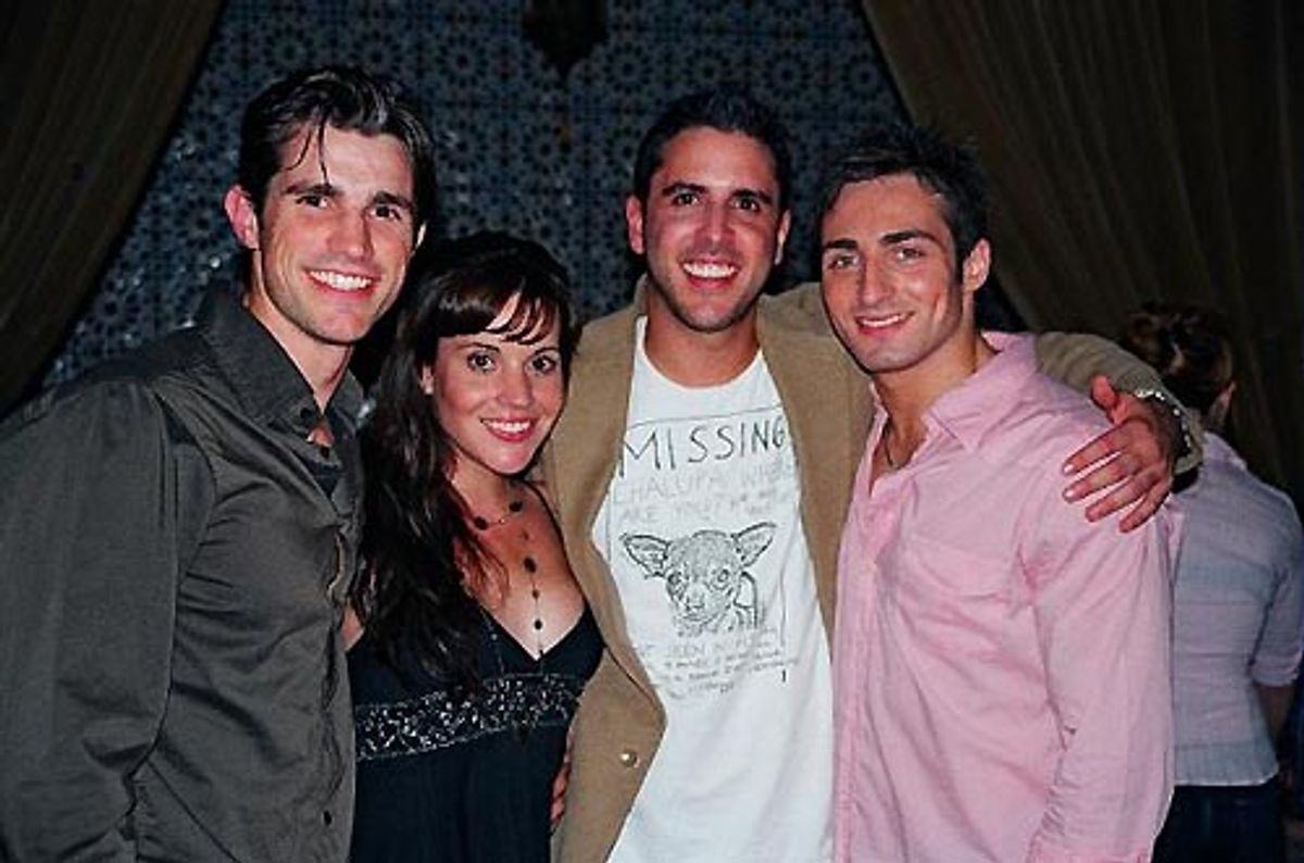 Matt Cavanaugh, Jenna Leigh Green, Scott Alan and Scott Nevins at 