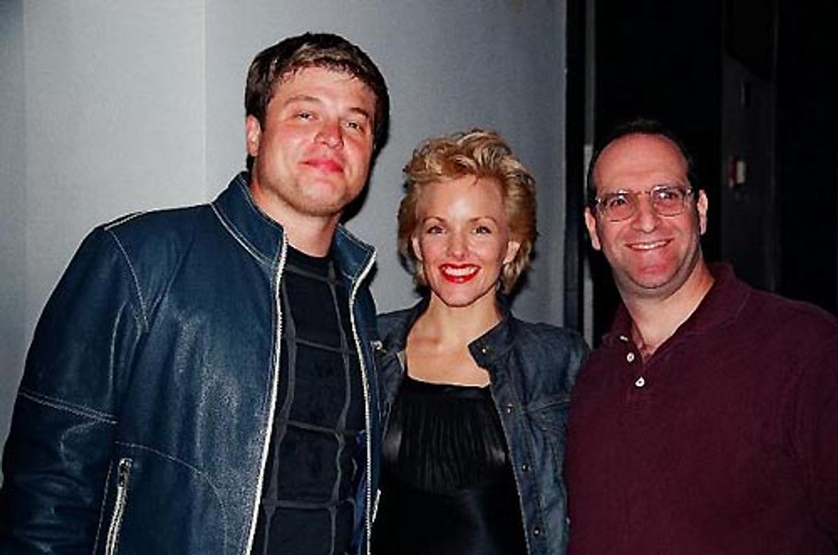 Rob Evan, Alice Ripley and Neil Berg at 