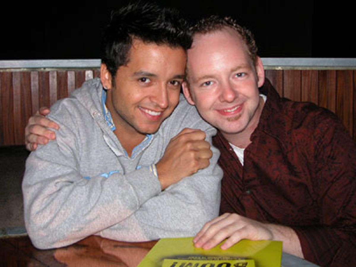 Jai Rodriguez and director, Jamie McGonnigal at 
