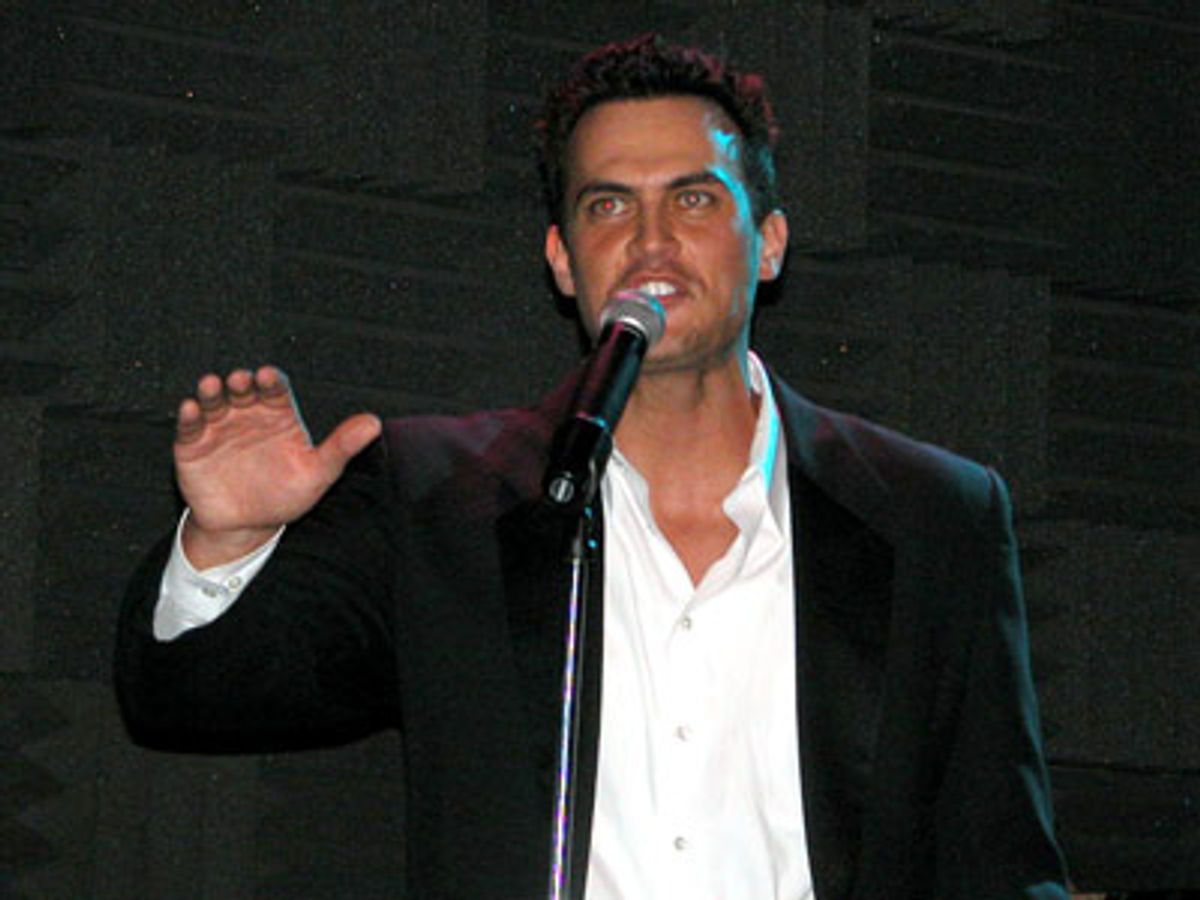 
Cheyenne Jackson was up next with 'Something's Coming' at 