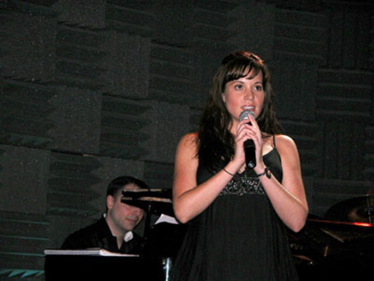 The beautiful and spunky Jenna Leigh Green does her take on the Judy Garland standard 'The Boy Next Door' at 