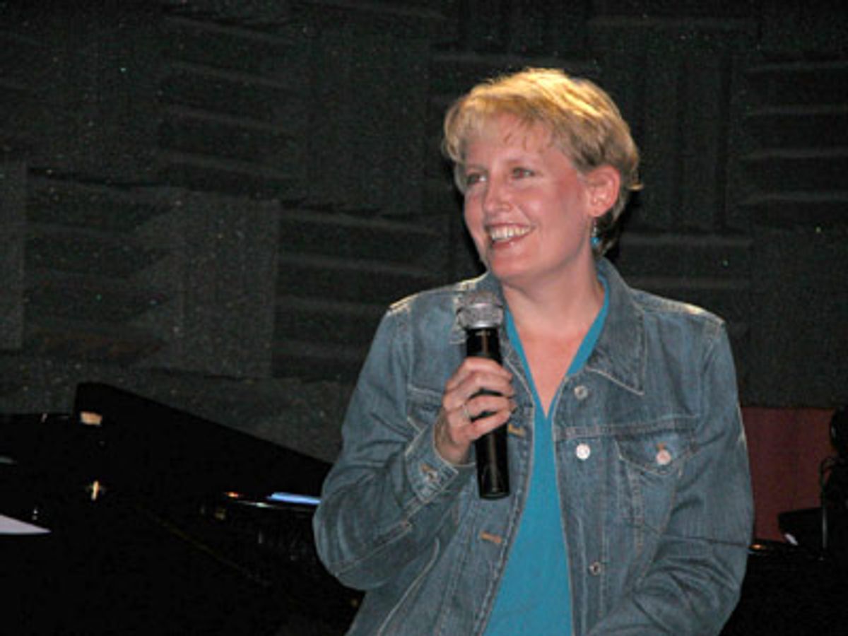 Closing the show with her signature song, Liz Callaway
performs the triumphant, 'Meadowlark'
 at 