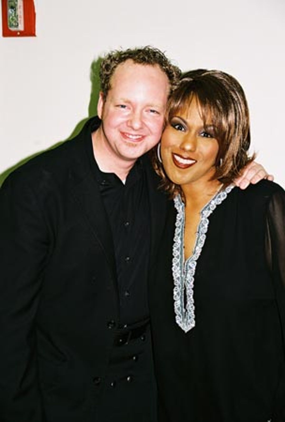 Jamie McGonnigal and Jennifer Holliday at 