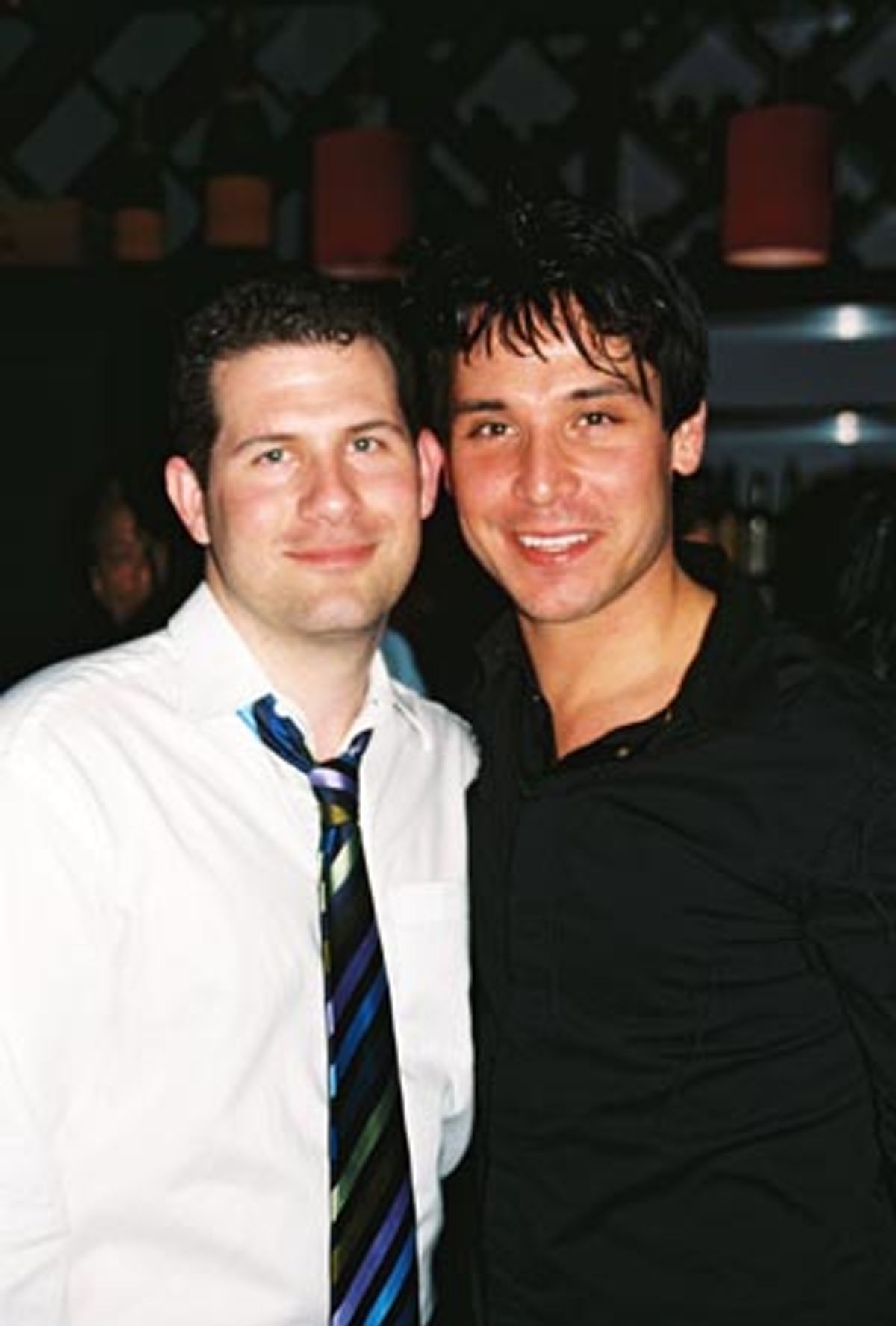 Terry Goldman and Kristoffer Cusick at 