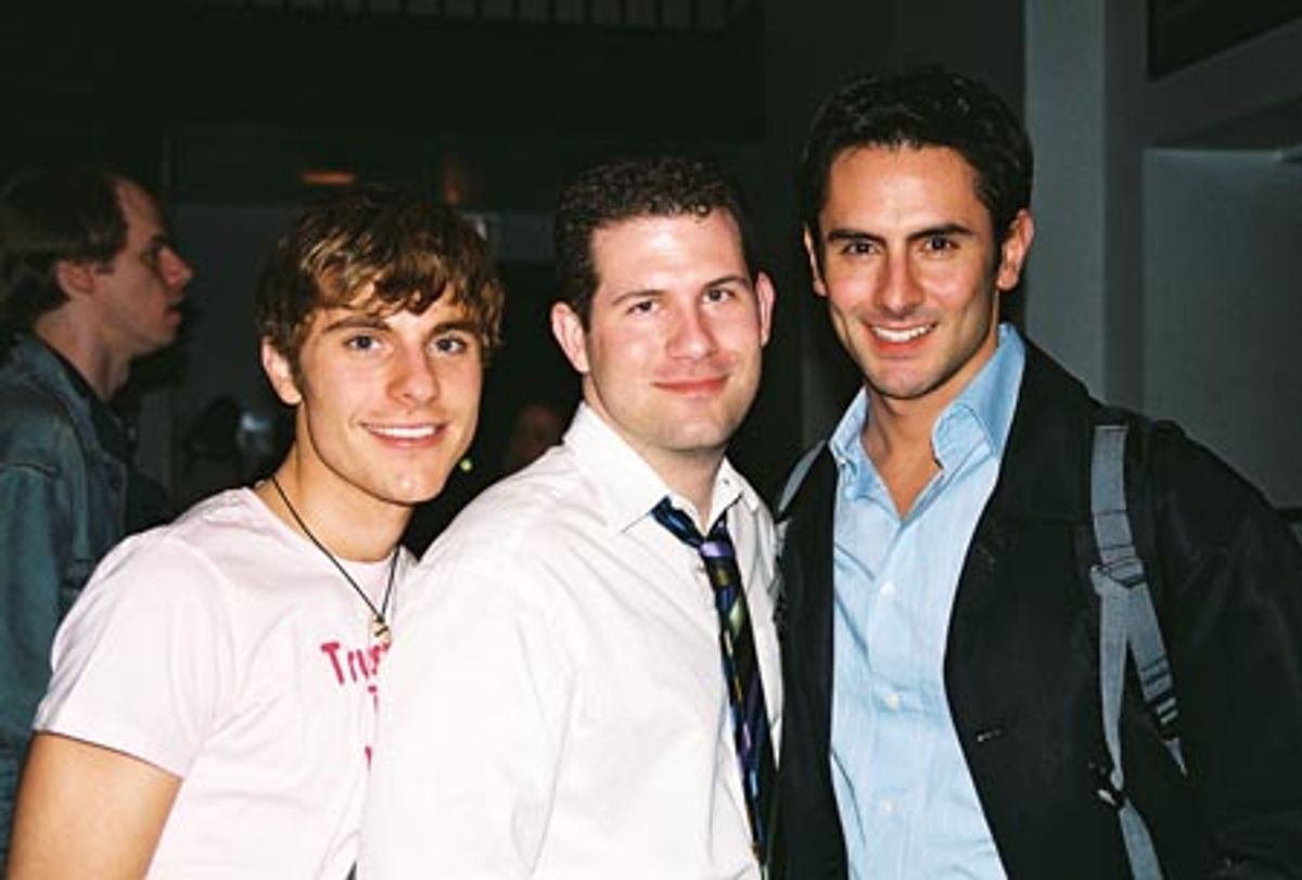 Wes Coulter,Terry Goldman, and Victor Wallace at 